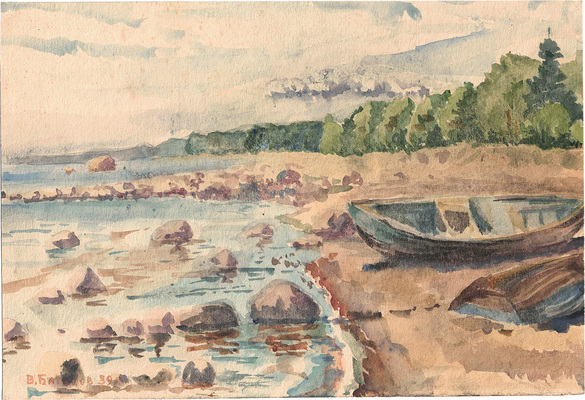 Баталов Василий Алексеевич. Лот из двух пейзажей: 